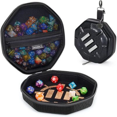 Enhance D200BKEW - Boîte à dés pour jusqu'à 150 dés - Édition exclusive - Publicité Enhance D200BKEW - Boîte à dés pour jusqu'à 150 dés - Édition exclusive - Publicité