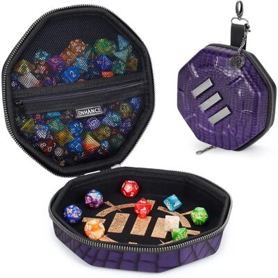 Enhance D200PREW - Étui violet pour dés - Édition collector - Publicité Enhance D200PREW - Étui violet pour dés - Édition collector - Publicité
