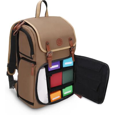 Sac Enhance K608TNEW Tan - Compartiments pour cartes et dés - Publicité Sac Enhance K608TNEW Tan - Compartiments pour cartes et dés - Publicité