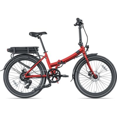 Legend eBikes Siena Rojo Aluminio 24" - Bicicleta eléctrica Legend eBikes Siena Rojo Aluminio 24" - Bicicleta eléctrica