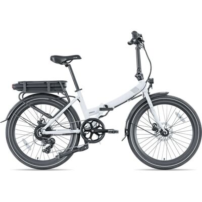 Legend eBikes Siena Blanc Aluminium - VTT électrique - Publicité Legend eBikes Siena Blanc Aluminium - VTT électrique - Publicité