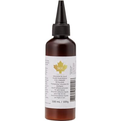 Pegamento de Hoja de Oro Sim Gold Leaf - Plata/Oro - 100 ml - Pegamento para Hoja de Oro Pegamento de Hoja de Oro Sim Gold Leaf - Plata/Oro - 100 ml - Pegamento para Hoja de Oro