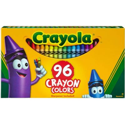 Crayola - Crayons - 96 ct - Built-in Sharpener - crayon set Crayola - Crayons - 96 ct - Built-in Sharpener - crayon set