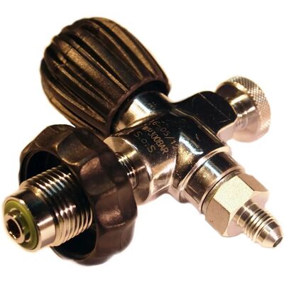 Valvola di riempimento METALSUB Din 200/300 - Valvola per bombole di immersione Valvola di riempimento METALSUB Din 200/300 - Valvola per bombole di immersione