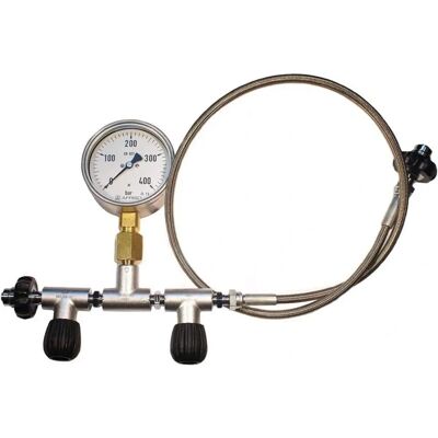 Regolatore di ossigeno METALSUB Din 200/300 - Controllo del flusso - Regolatore da immersione Regolatore di ossigeno METALSUB Din 200/300 - Controllo del flusso - Regolatore da immersione