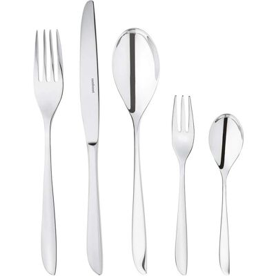 Set de Cubiertos Unisex Sambonet Leaf - Acero Inoxidable Set de Cubiertos Unisex Sambonet Leaf - Acero Inoxidable