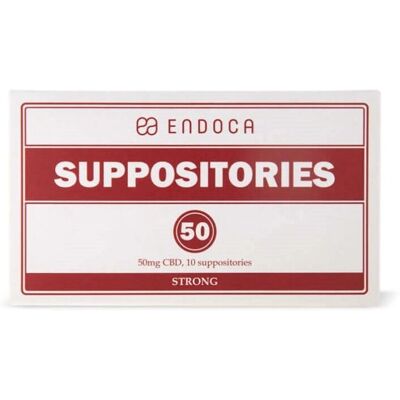 Endoca CBD Czopki 500 mg - Suppositories Endoca CBD Czopki 500 mg - Suppositories