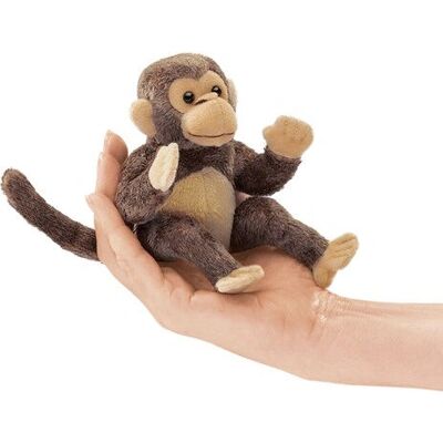 Folkmanis Affe - Braunes Plüsch-Handpuppe Folkmanis Affe - Braunes Plüsch-Handpuppe