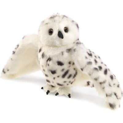 Folkmanis Hibou Neige - Jouet en Peluche - Publicité Folkmanis Hibou Neige - Jouet en Peluche - Publicité