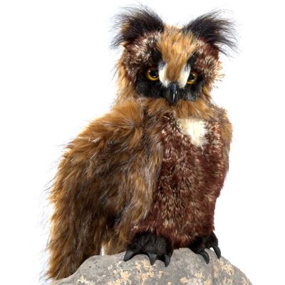 Folkmanis Eule Großhornige Puppen - Eule, Vogel, Bühne, Spiel Folkmanis Eule Großhornige Puppen - Eule, Vogel, Bühne, Spiel