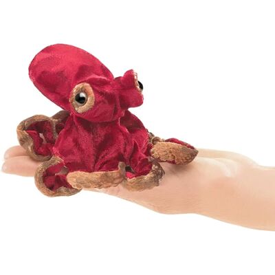 Folkmanis Rote Tintenfisch - Mini Fingerpuppe Folkmanis Rote Tintenfisch - Mini Fingerpuppe