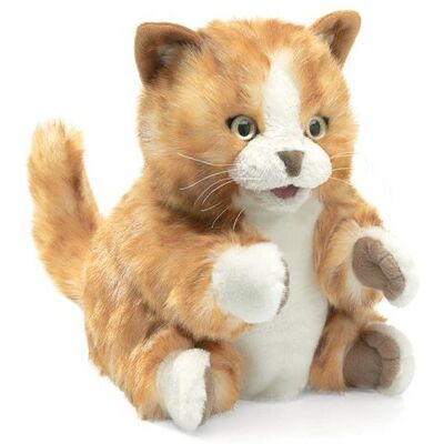 Folkmanis Orange Tabby - Katzenhandpuppe Folkmanis Orange Tabby - Katzenhandpuppe
