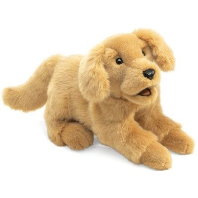 Folkmanis Golden Retriever Welpe - Plüschtier Folkmanis Golden Retriever Welpe - Plüschtier