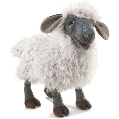 Pupazzo di Alpaca Folkmanis - Morbido in Peluche, Bocca Moblie, Premio Pupazzo di Alpaca Folkmanis - Morbido in Peluche, Bocca Moblie, Premio