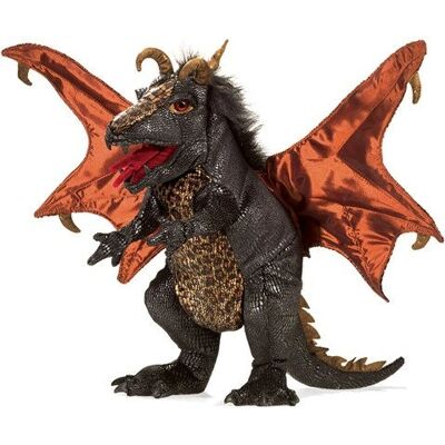 Folkmanis Schwarzer Drache - Handpuppe Folkmanis Schwarzer Drache - Handpuppe