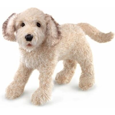 Folkmanis Labradoodle - Kuscheltier mit beweglichem Kiefer Folkmanis Labradoodle - Kuscheltier mit beweglichem Kiefer