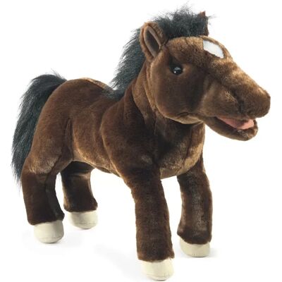 Folkmanis Pferd - Handpuppe mit beweglichem Mund und realistischem Design Folkmanis Pferd - Handpuppe mit beweglichem Mund und realistischem Design