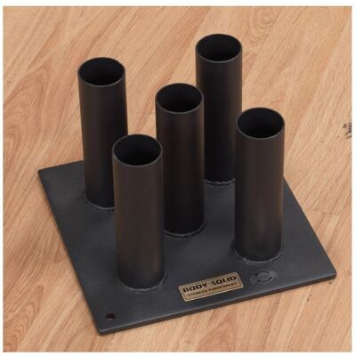 BODY-SOLID Sostén para Barras Olímpicas - Soporte para Equipos de Gimnasio BODY-SOLID Sostén para Barras Olímpicas - Soporte para Equipos de Gimnasio