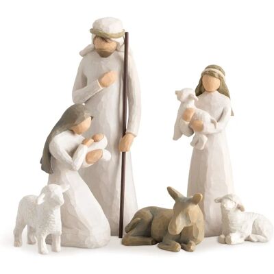 Willow Tree Nativity Figurine - Hand-painted Resin, 9.5 Inch Willow Tree Nativity Figurine - Hand-painted Resin, 9.5 Inch