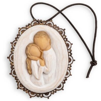 Willow Tree Abbraccio Ornamento - Decorazione Willow Tree Abbraccio Ornamento - Decorazione