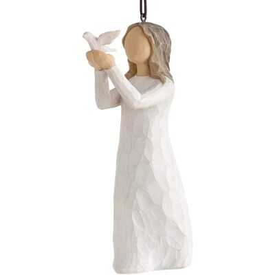 Ornement Suspendu Willow Tree Soar - Cadeau de Soutien, Peint à la Main Ornement Suspendu Willow Tree Soar - Cadeau de Soutien, Peint à la Main