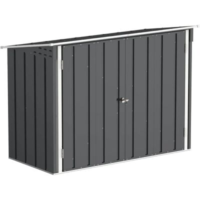 Riparo per biciclette in acciaio Duramax - 203x101x145cm - Antracite Riparo per biciclette in acciaio Duramax - 203x101x145cm - Antracite