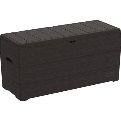 Duramax 270L Aufbewahrungsbox - Einfacher Zusammenbau, Braun Duramax 270L Aufbewahrungsbox - Einfacher Zusammenbau, Braun