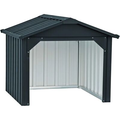 Garage pour Robot Tondeuse DURAMAX - Résistant aux intempéries, Anthracite, 63x63cm - Publicité Garage pour Robot Tondeuse DURAMAX - Résistant aux intempéries, Anthracite, 63x63cm - Publicité