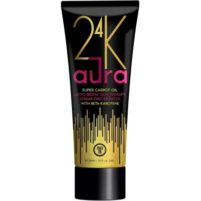 Power Tan 24K Aura Opalovací mlieko s Olejom z Marchwi - Złote - Nawilżający bronzer Power Tan 24K Aura Opalovací mlieko s Olejom z Marchwi - Złote - Nawilżający bronzer