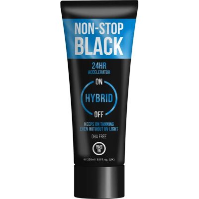 Power Tan Non-Stop Black Hybrid Krem do opalania - Przyspieszacz do solarium Power Tan Non-Stop Black Hybrid Krem do opalania - Przyspieszacz do solarium