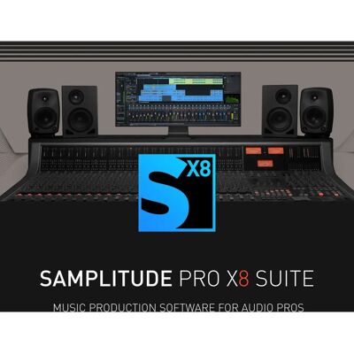 MAGIX Samplitude Pro X8 Suite - Musikproduktionssoftware MAGIX Samplitude Pro X8 Suite - Musikproduktionssoftware
