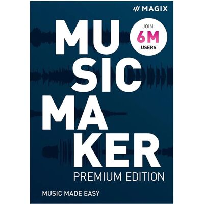 MAGIX Music Maker Premium 2022 - Music Production Software MAGIX Music Maker Premium 2022 - Music Production Software