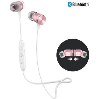 Casque Bluetooth sans fil iLuv Metal Forge Air - Intra-auriculaires, Résistant à la transpiration, Rose gold - Publicité Casque Bluetooth sans fil iLuv Metal Forge Air - Intra-auriculaires, Résistant à la transpiration, Rose gold - Publicité