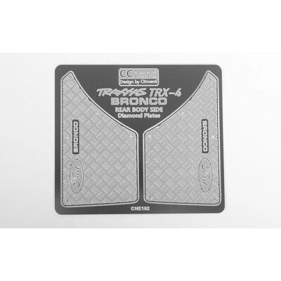 RC4WD - VVV-C0486 - TRX-4 - Achterste kwart platen - RC-onderdeel RC4WD - VVV-C0486 - TRX-4 - Achterste kwart platen - RC-onderdeel