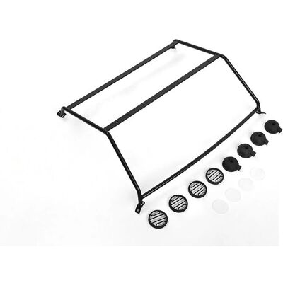 RC4WD - VVV-C0966 - Zwart - Stalen Roll Cage - RC auto-onderdeel RC4WD - VVV-C0966 - Zwart - Stalen Roll Cage - RC auto-onderdeel