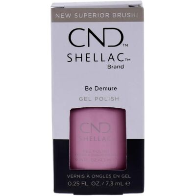 CND Shellac UV-Gel-Lack - Be Demure - Rosa - 7,3 ml - Gel Nagellack CND Shellac UV-Gel-Lack - Be Demure - Rosa - 7,3 ml - Gel Nagellack