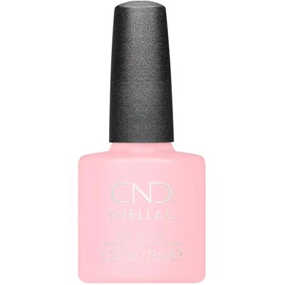 CND Shellac Candied - Vernis Gel Rose Pastel - Publicité CND Shellac Candied - Vernis Gel Rose Pastel - Publicité