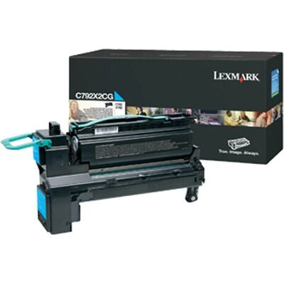 Cartouche de toner cyan Lexmark C792 - Cartouche de toner Cartouche de toner cyan Lexmark C792 - Cartouche de toner