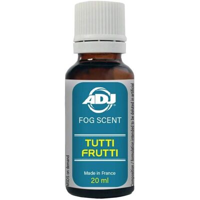Parfum Tutti-Frutti pour Liquide Antibrouillard American DJ - Publicité Parfum Tutti-Frutti pour Liquide Antibrouillard American DJ - Publicité