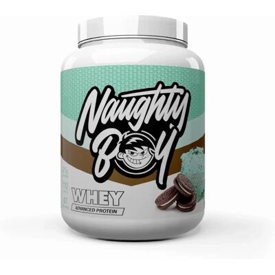 Naughty Boy Advanced Whey - Mint Cookies & Cream - 2010g Naughty Boy Advanced Whey - Mint Cookies & Cream - 2010g