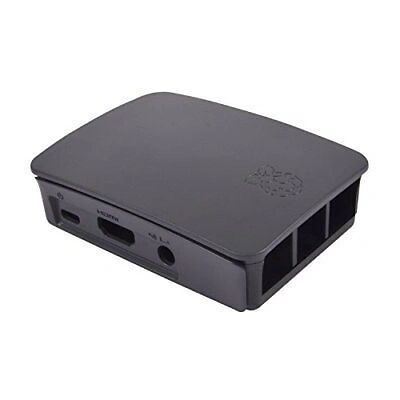 Carcasa Oficial de Raspberry Pi Gris Negro - para 2/3/3B+ - Accesorio para Placa de Desarrollo Carcasa Oficial de Raspberry Pi Gris Negro - para 2/3/3B+ - Accesorio para Placa de Desarrollo