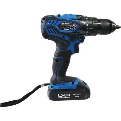 Parafusadeira sem fio Hyundai HYBT0190 - 2 Velocidades Parafusadeira sem fio Hyundai HYBT0190 - 2 Velocidades