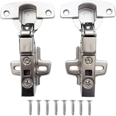 Hettich Sensys 8645i Half Overlay Soft Close Hinge & Mounting Plate - Hinges & Plates Hettich Sensys 8645i Half Overlay Soft Close Hinge & Mounting Plate - Hinges & Plates