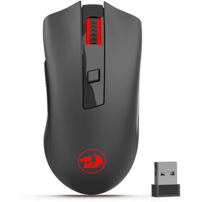 Ratón inalámbrico Redragon M652 - Dispositivo portátil para juegos y oficina Ratón inalámbrico Redragon M652 - Dispositivo portátil para juegos y oficina