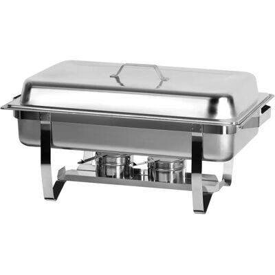 Combisteel Plat Chaud Inox GN 1/1 - 9L - Publicité Combisteel Plat Chaud Inox GN 1/1 - 9L - Publicité