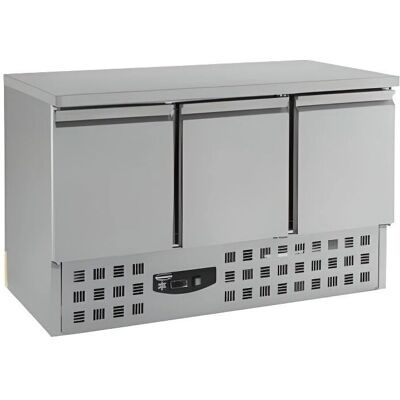Combisteel - Compact Line 400L - 3 portes - Table réfrigérée - Publicité Combisteel - Compact Line 400L - 3 portes - Table réfrigérée - Publicité