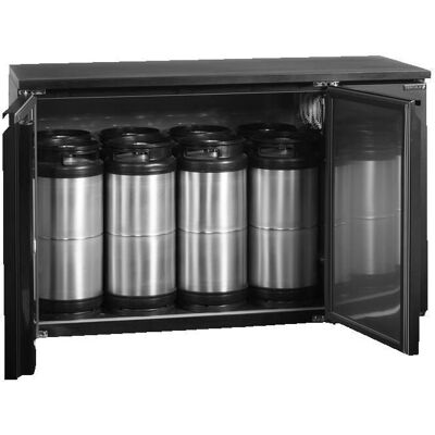 TEFCOLD CKC8 - Refroidisseur de fûts - Porte automatique - Intérieur en acier inoxydable - Publicité TEFCOLD CKC8 - Refroidisseur de fûts - Porte automatique - Intérieur en acier inoxydable - Publicité