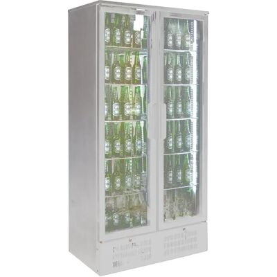 Combisteel Armoire à Boisson Réfrigérée 458 L Inox - 900x1820 mm - Refrigerator - Publicité Combisteel Armoire à Boisson Réfrigérée 458 L Inox - 900x1820 mm - Refrigerator - Publicité