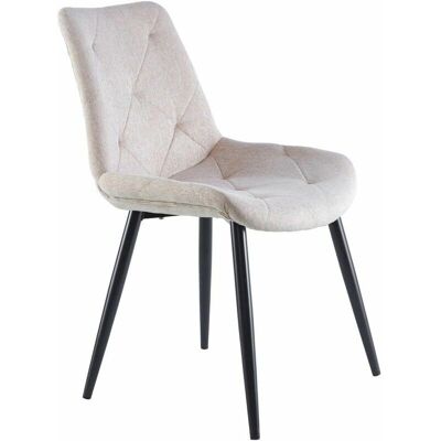 Home Heavenly Marilyn Pack de 4 sillas de comedor Beige Home Heavenly Marilyn Pack de 4 sillas de comedor Beige