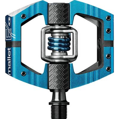 Pédale de vélo Crankbrothers Mallet E Bleue Pédale de vélo Crankbrothers Mallet E Bleue